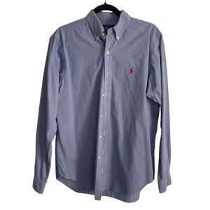 Ralph Lauren Classic Fit Men's Button Down Long Sleeve Shirt size 15 1/2 34/35